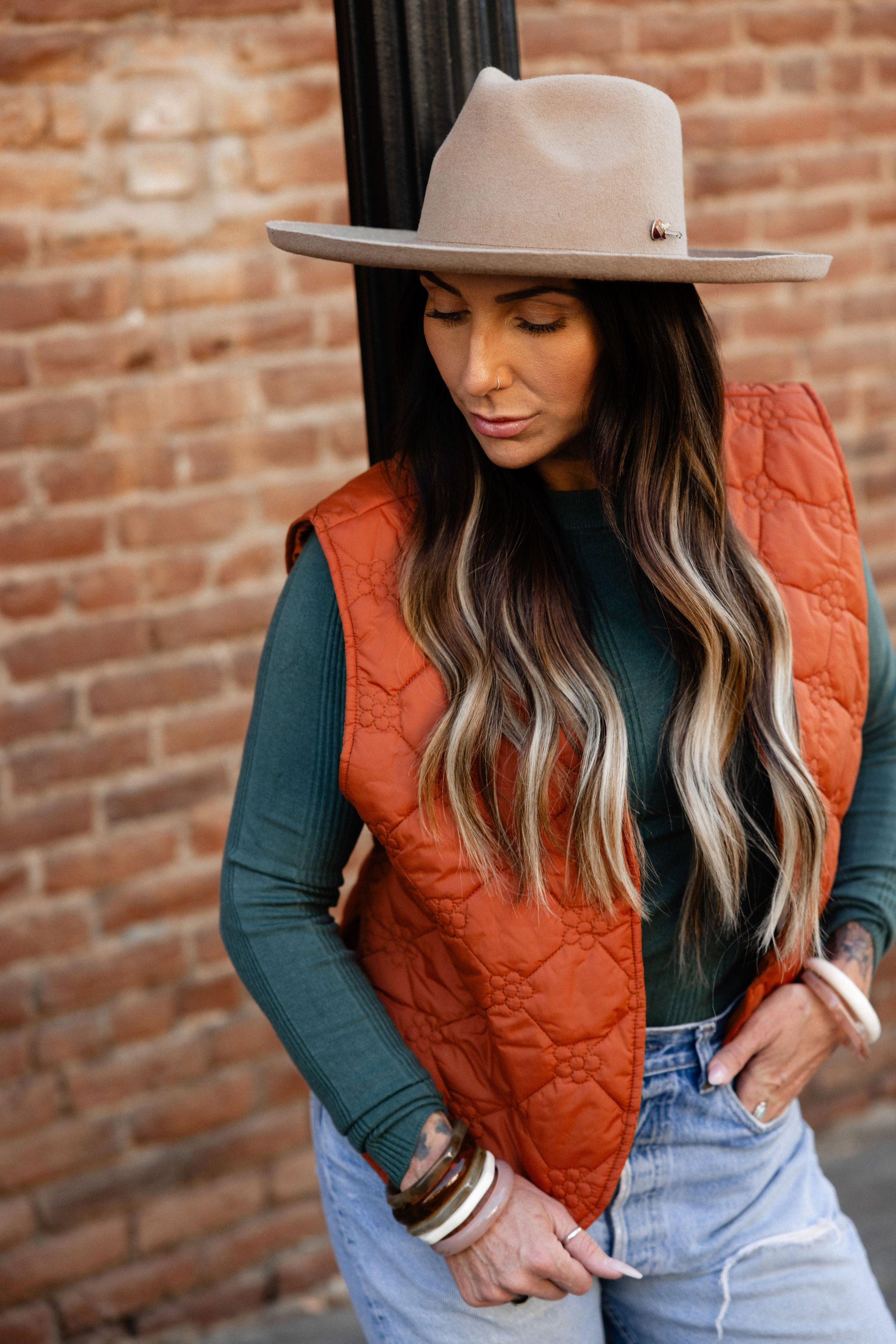 Saddle Quilted Vest