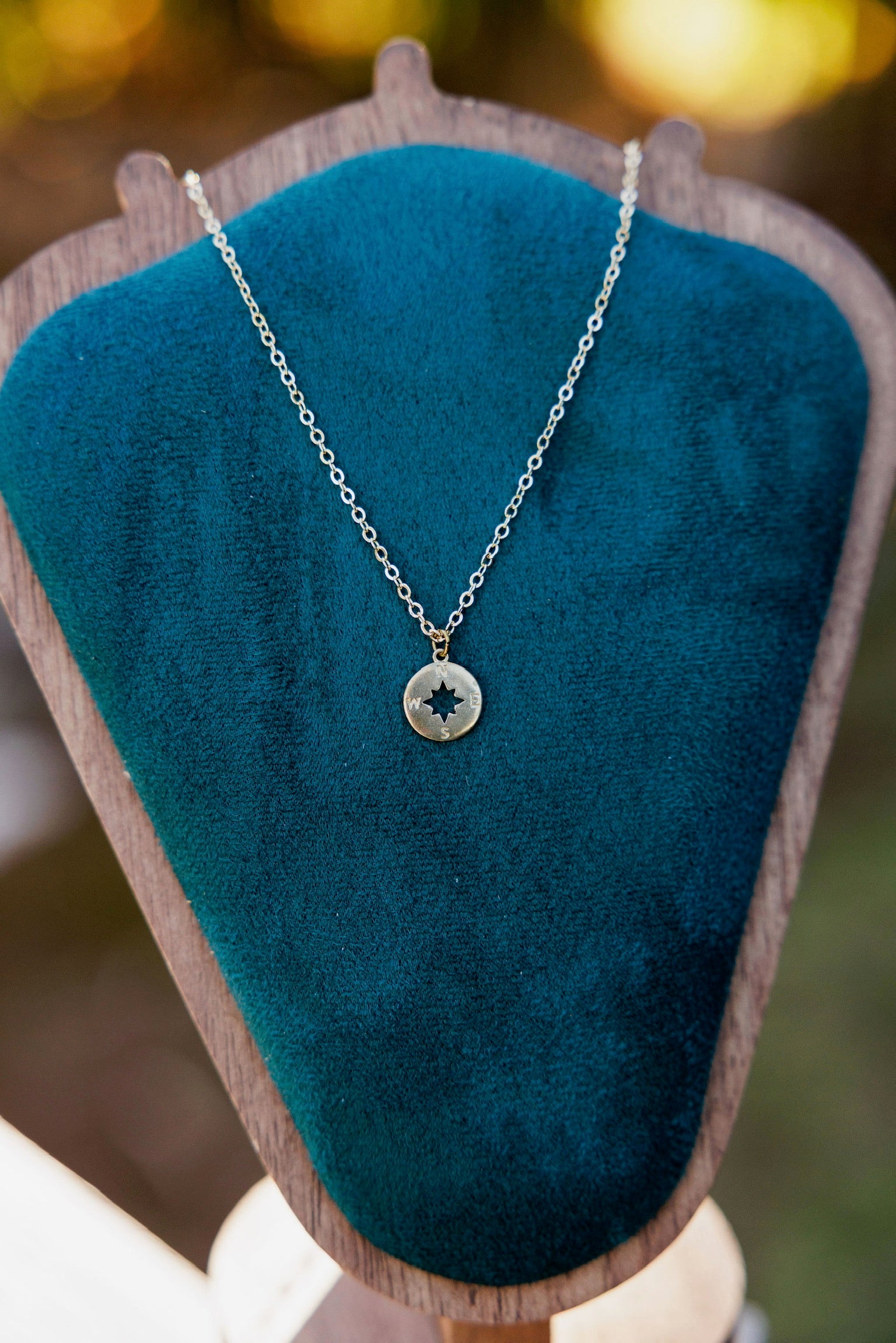 Wanderer’s Compass Necklace