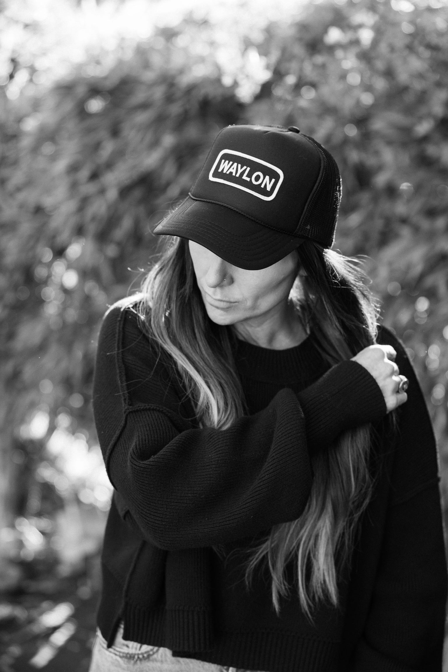 Waylon Jennings Trucker Hat