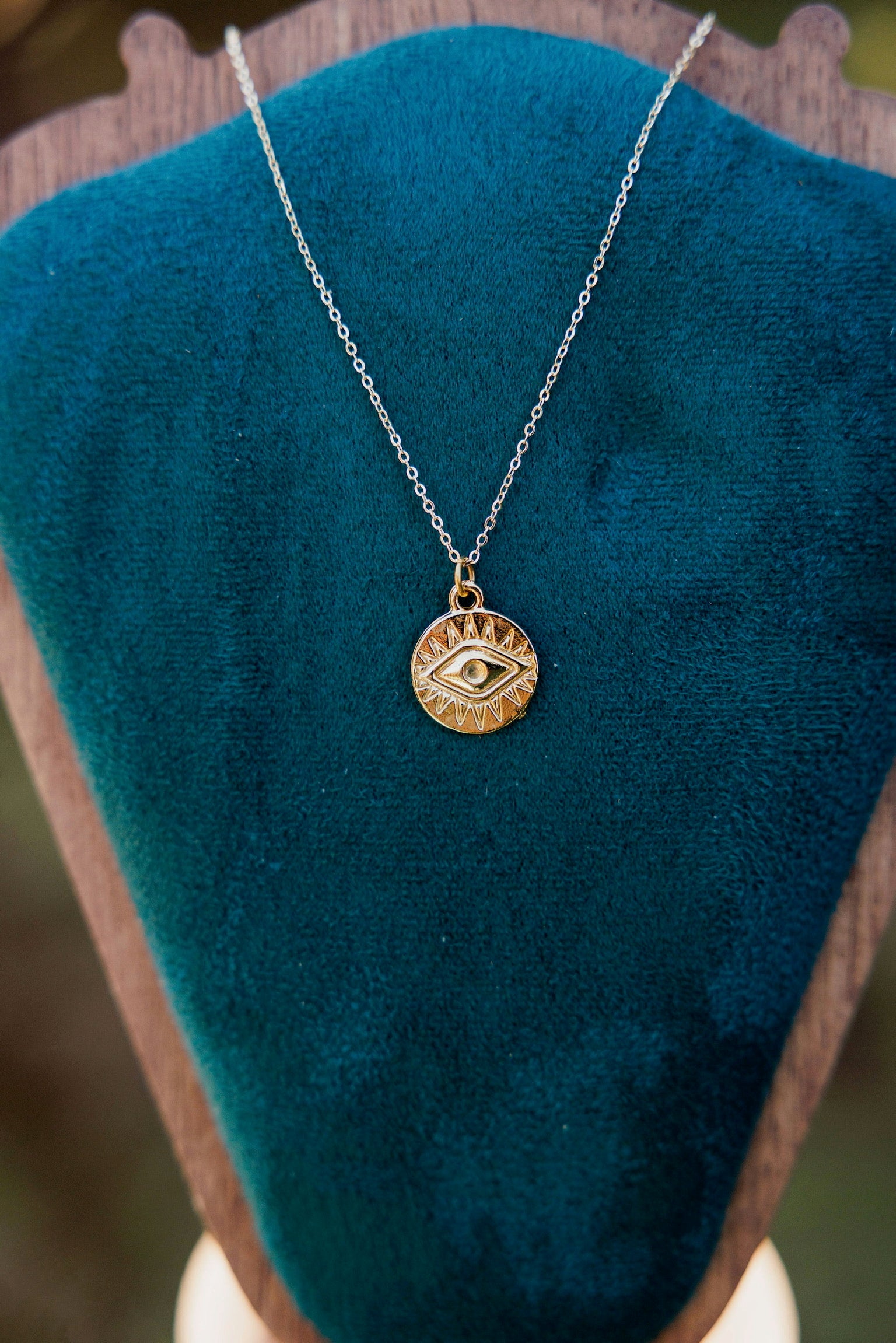 Golden Vision Protection Necklace