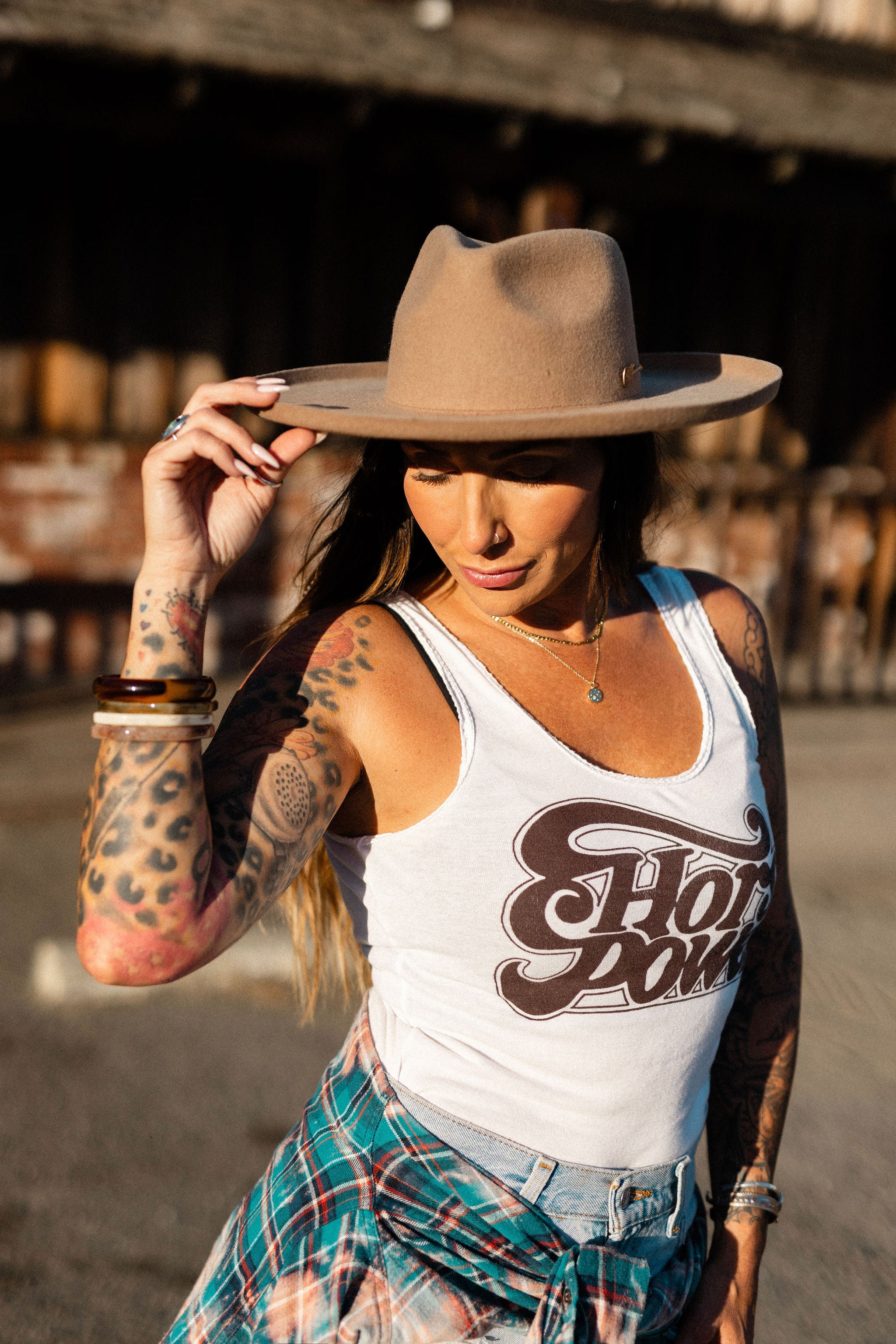 Horse Power Lace Tank