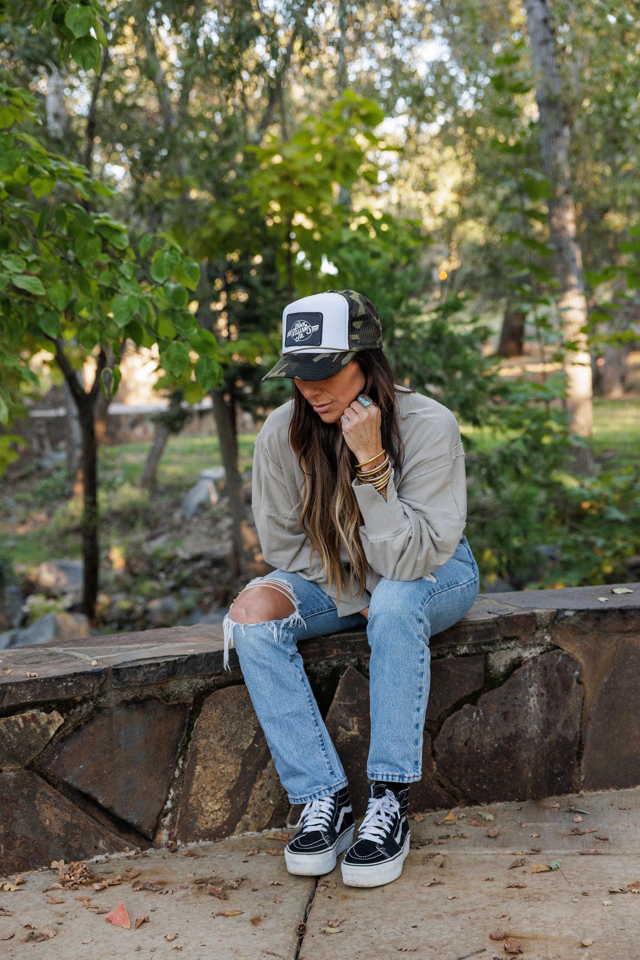 Buckskin Slit Pullover