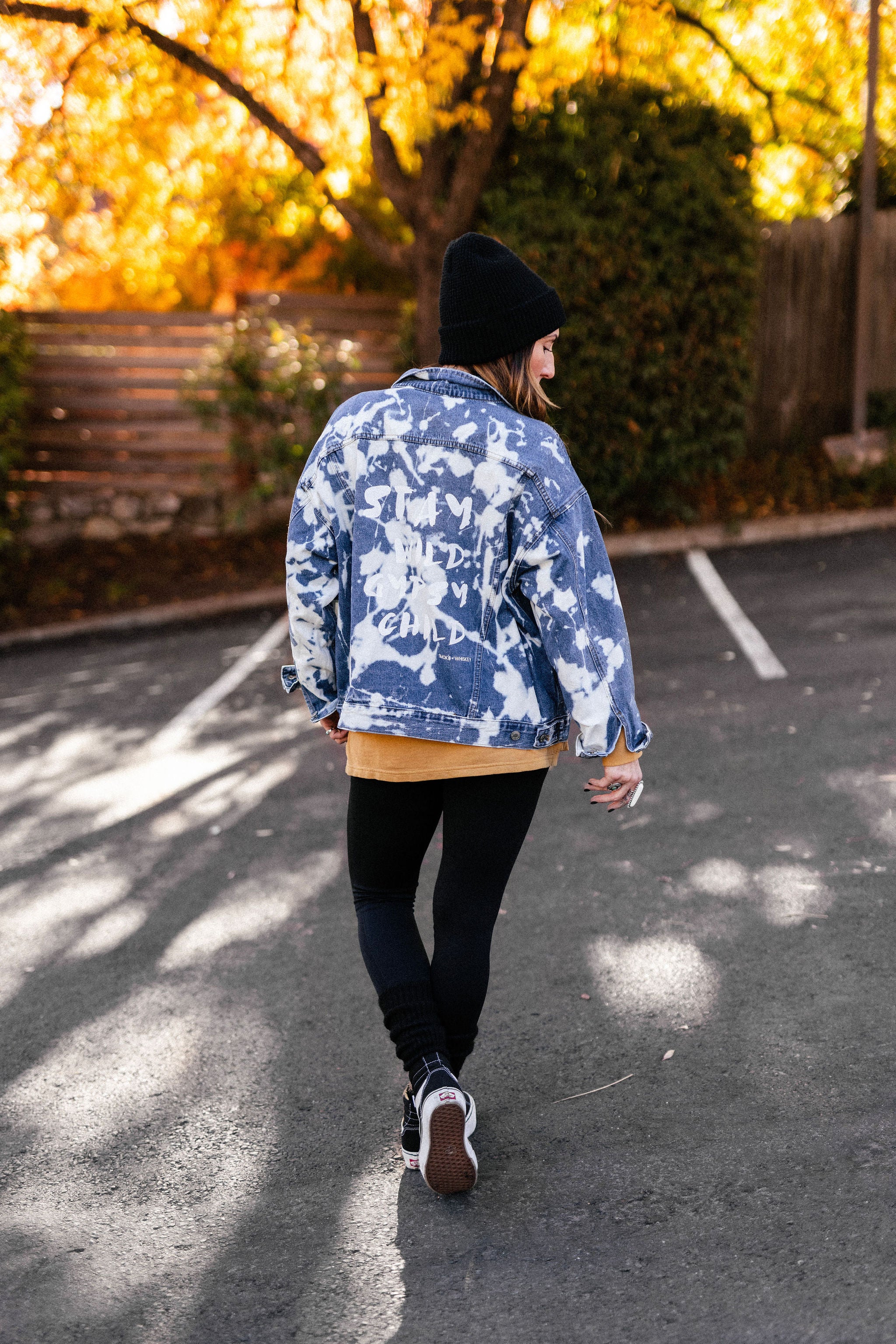 Stay Wild Gypsy Child Denim Jacket