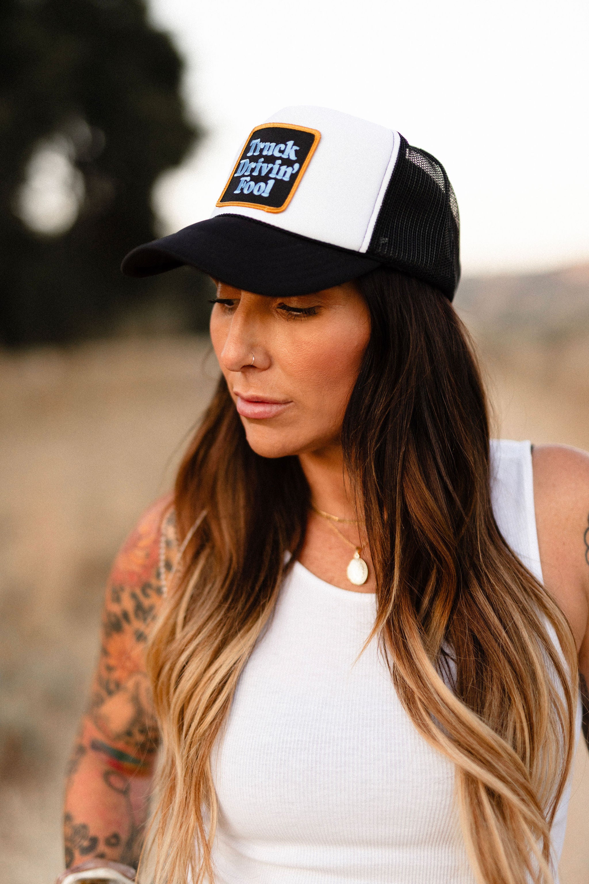 Truck Driving Fool Trucker Hat