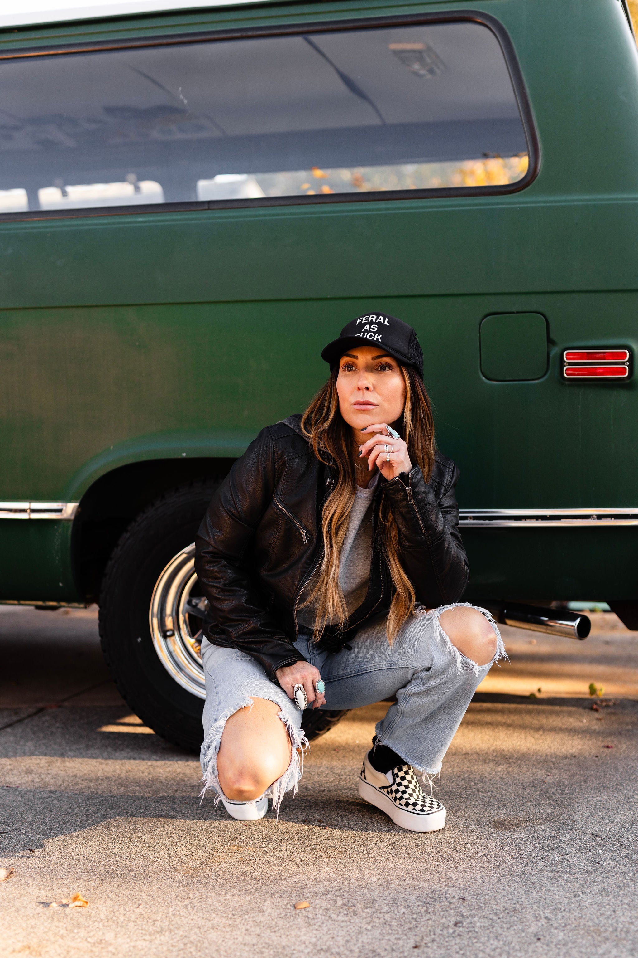 Feral AF Trucker Hats