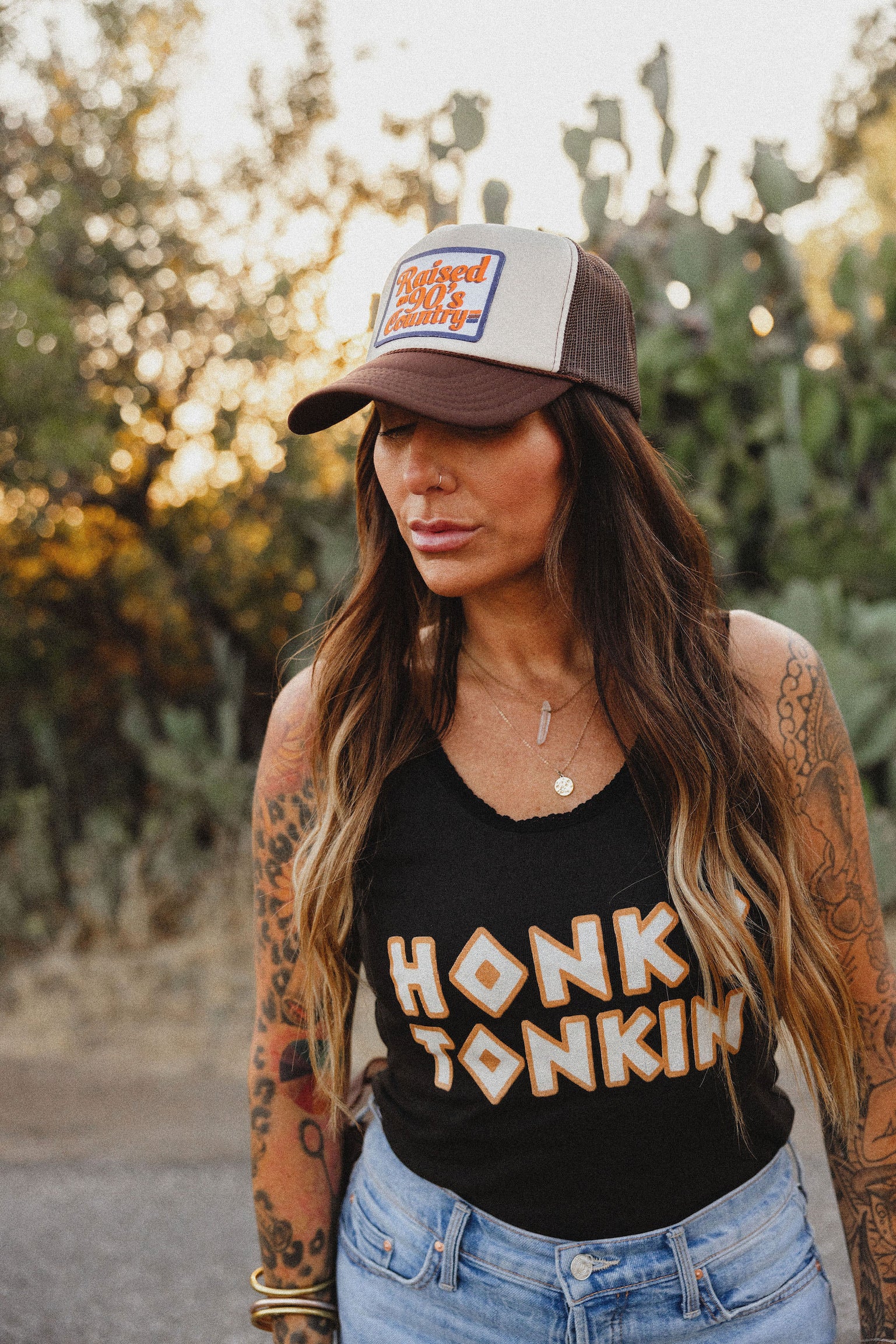 Raised on 90’s Country Trucker Hat