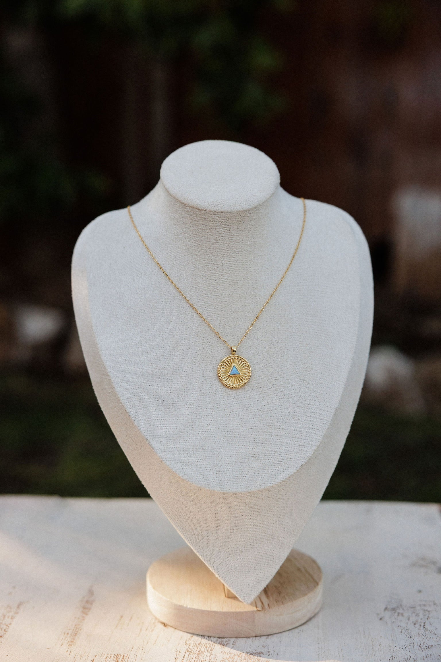 Sunburst Pendant Necklace