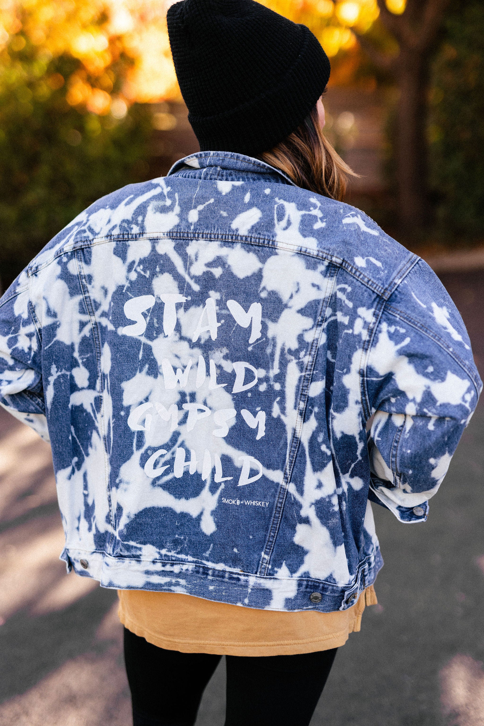 Stay Wild Gypsy Child Denim Jacket