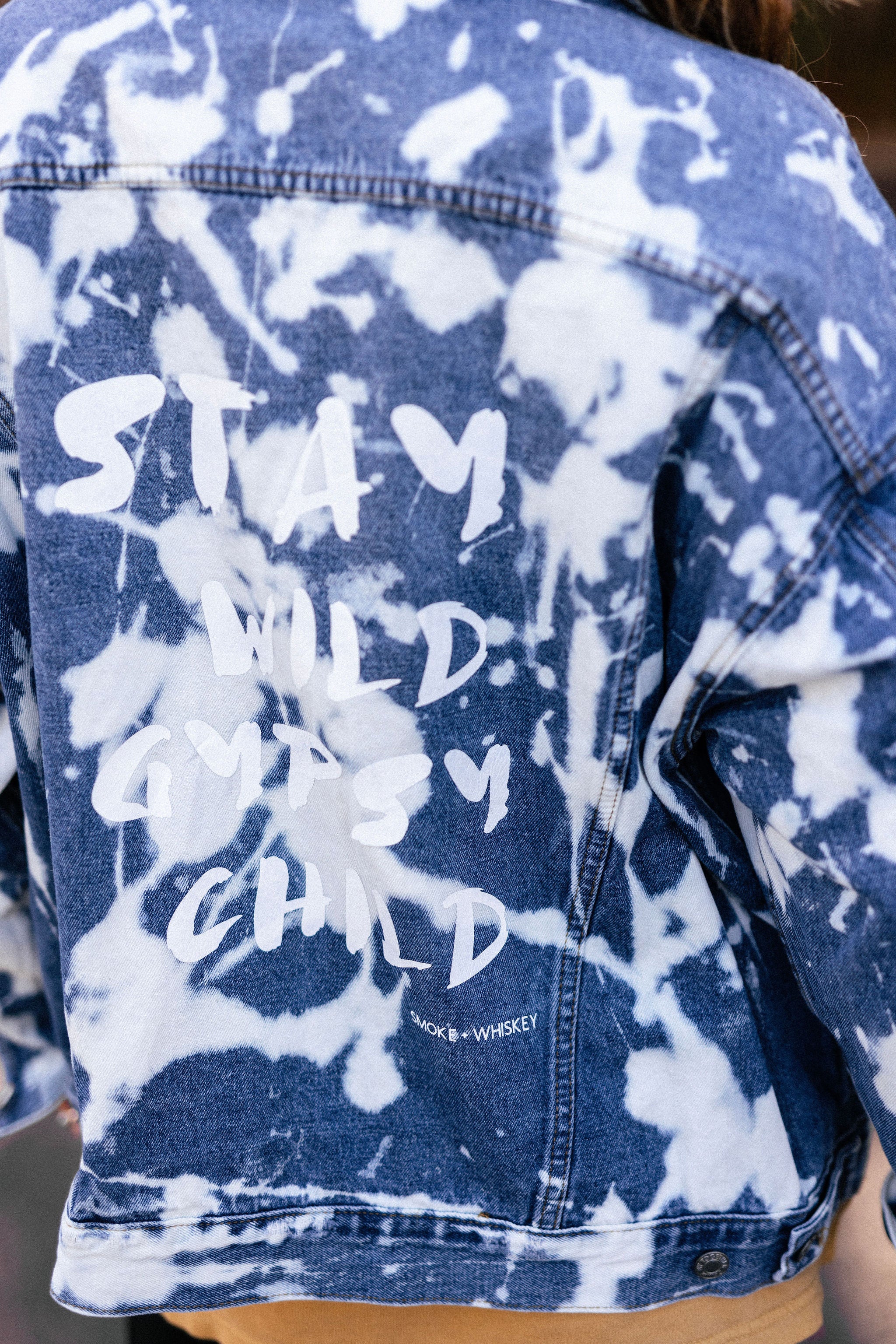 Stay Wild Gypsy Child Denim Jacket