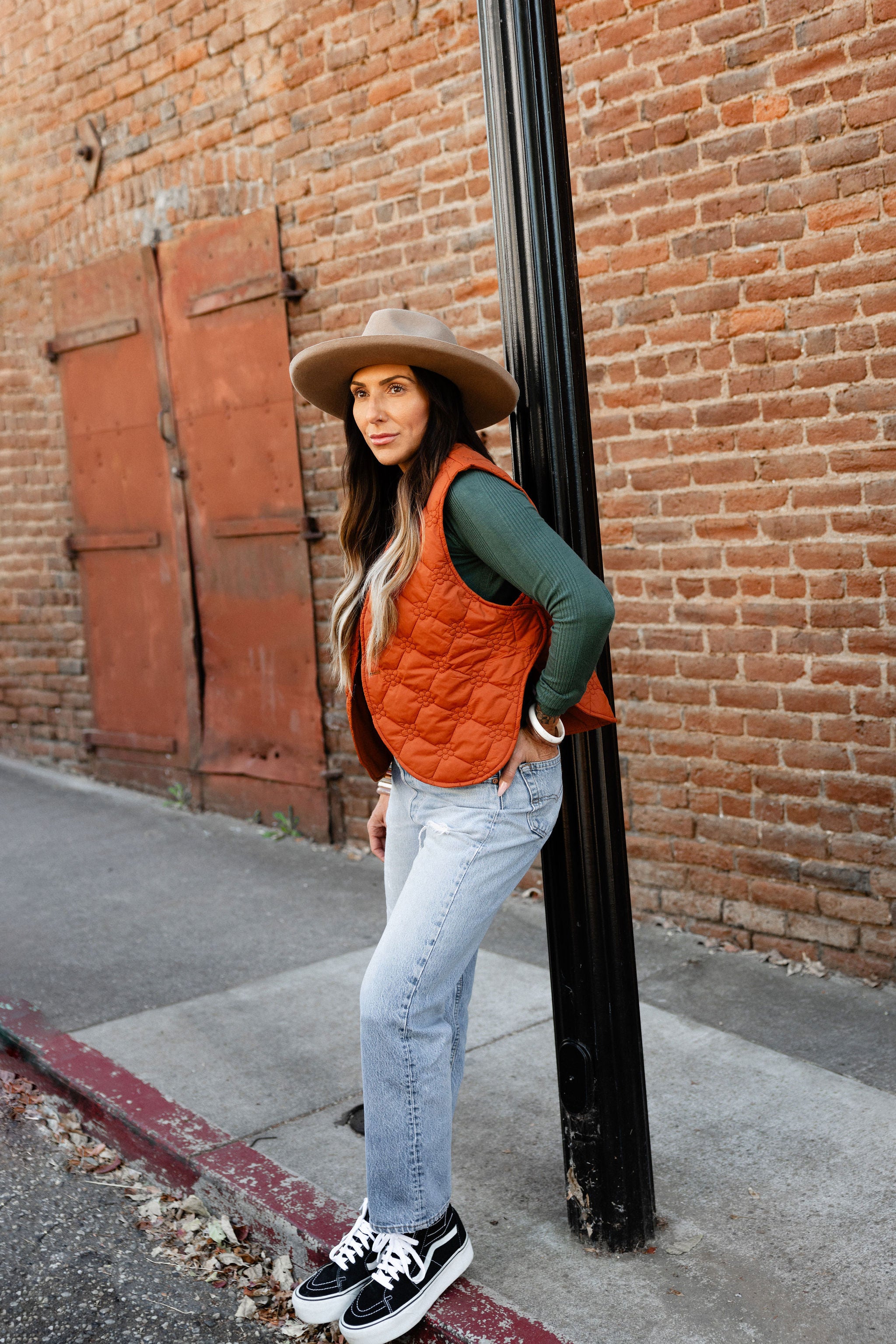 Saddle Quilted Vest