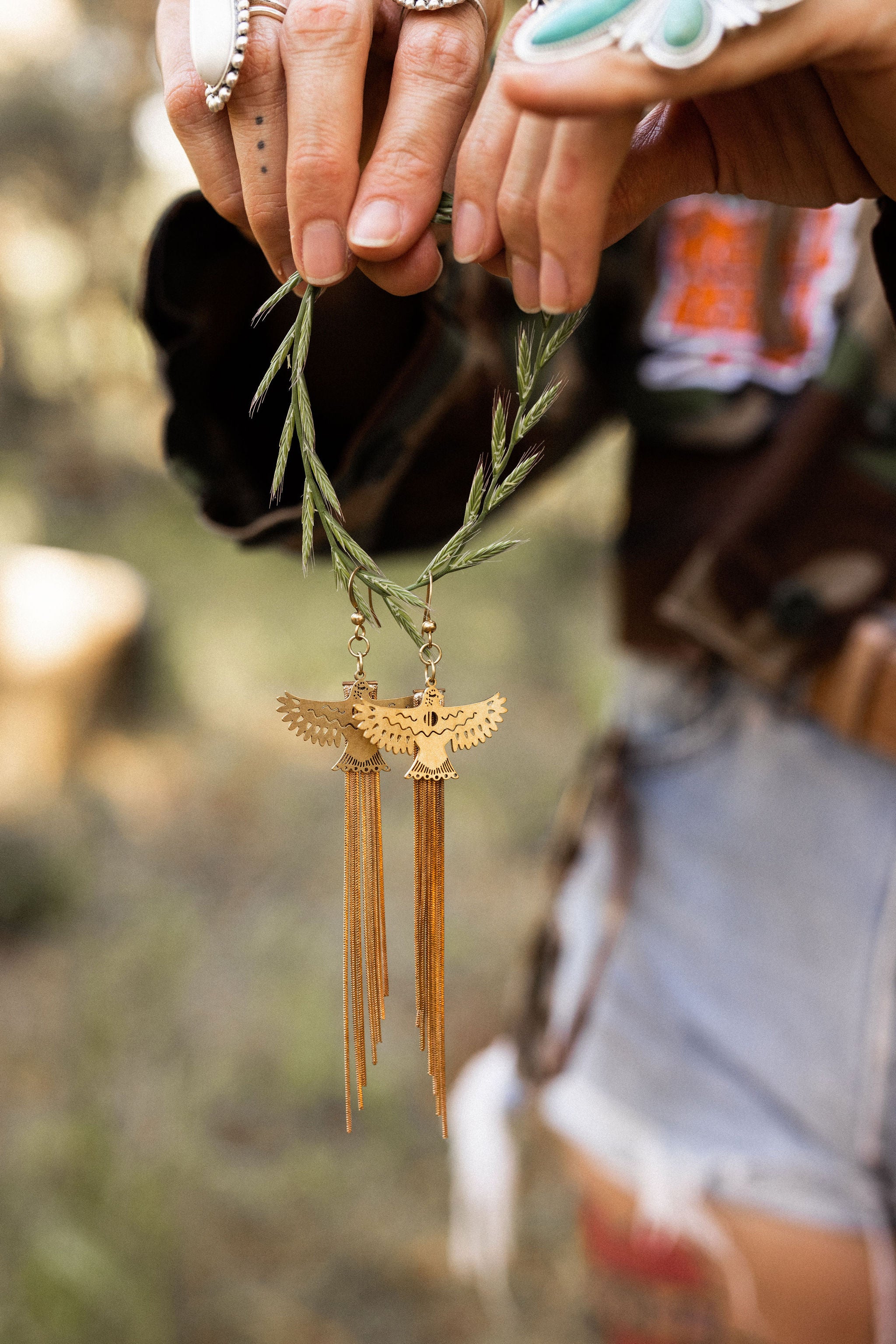 Free Bird Tassel Earrings