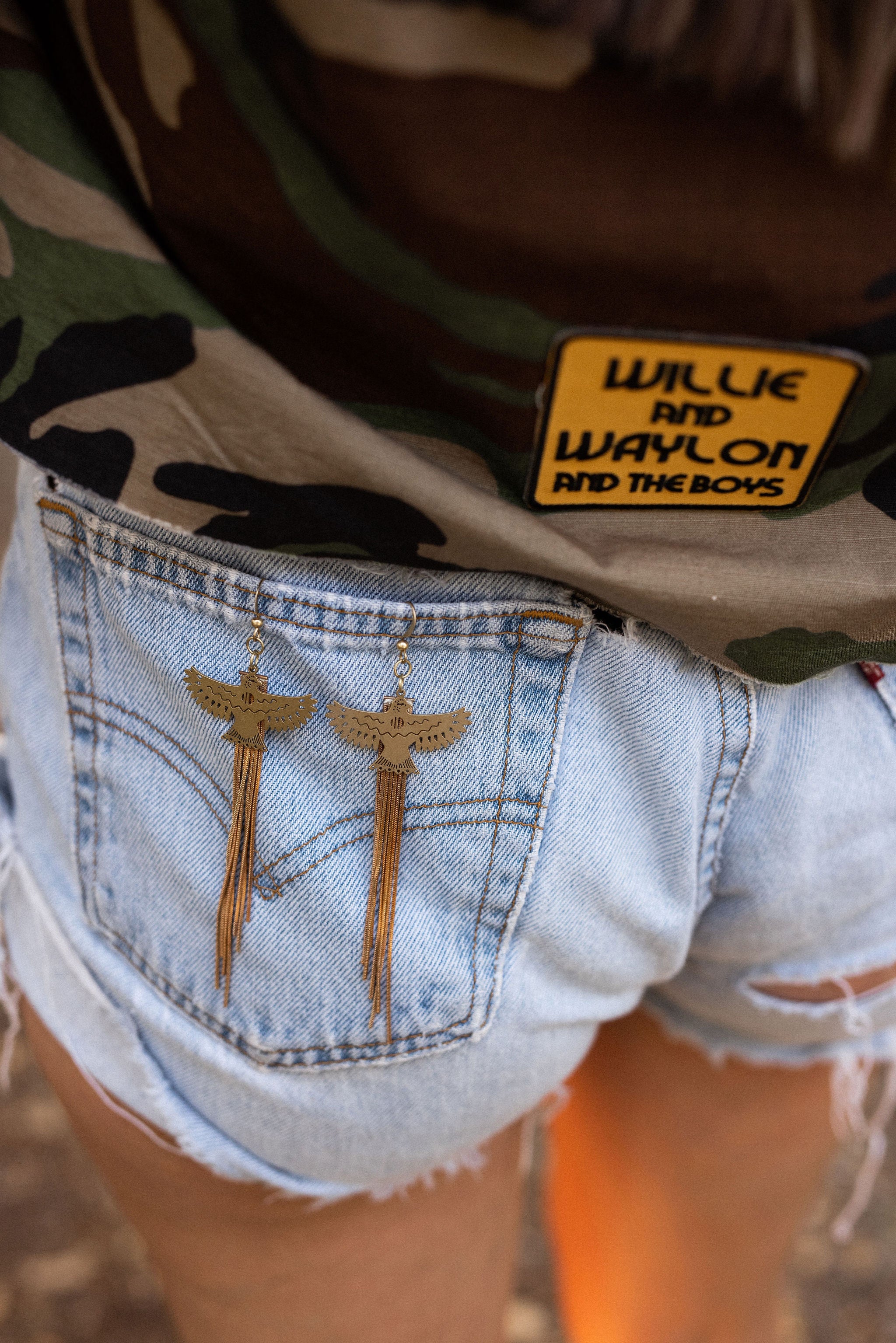 Free Bird Tassel Earrings