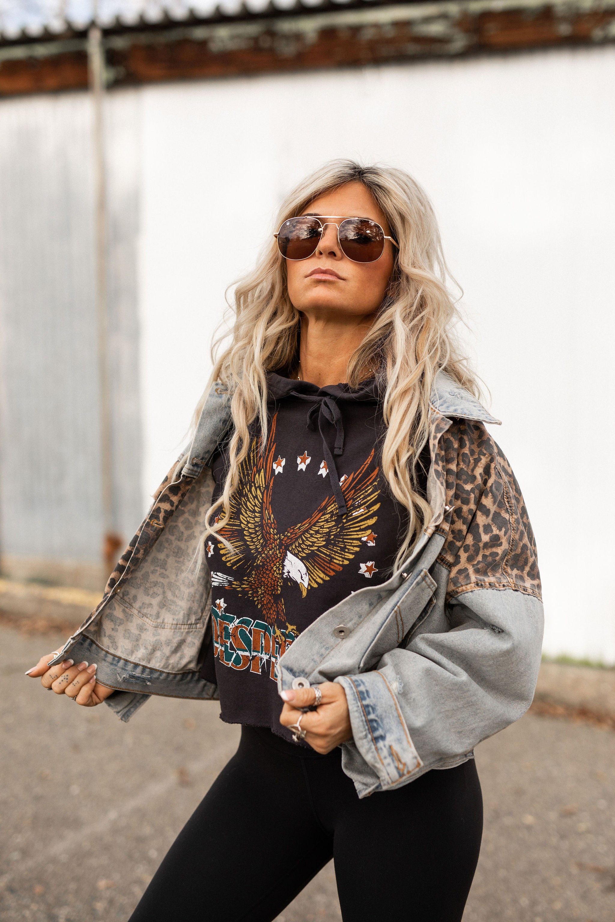 Desperado Crop Hoodie