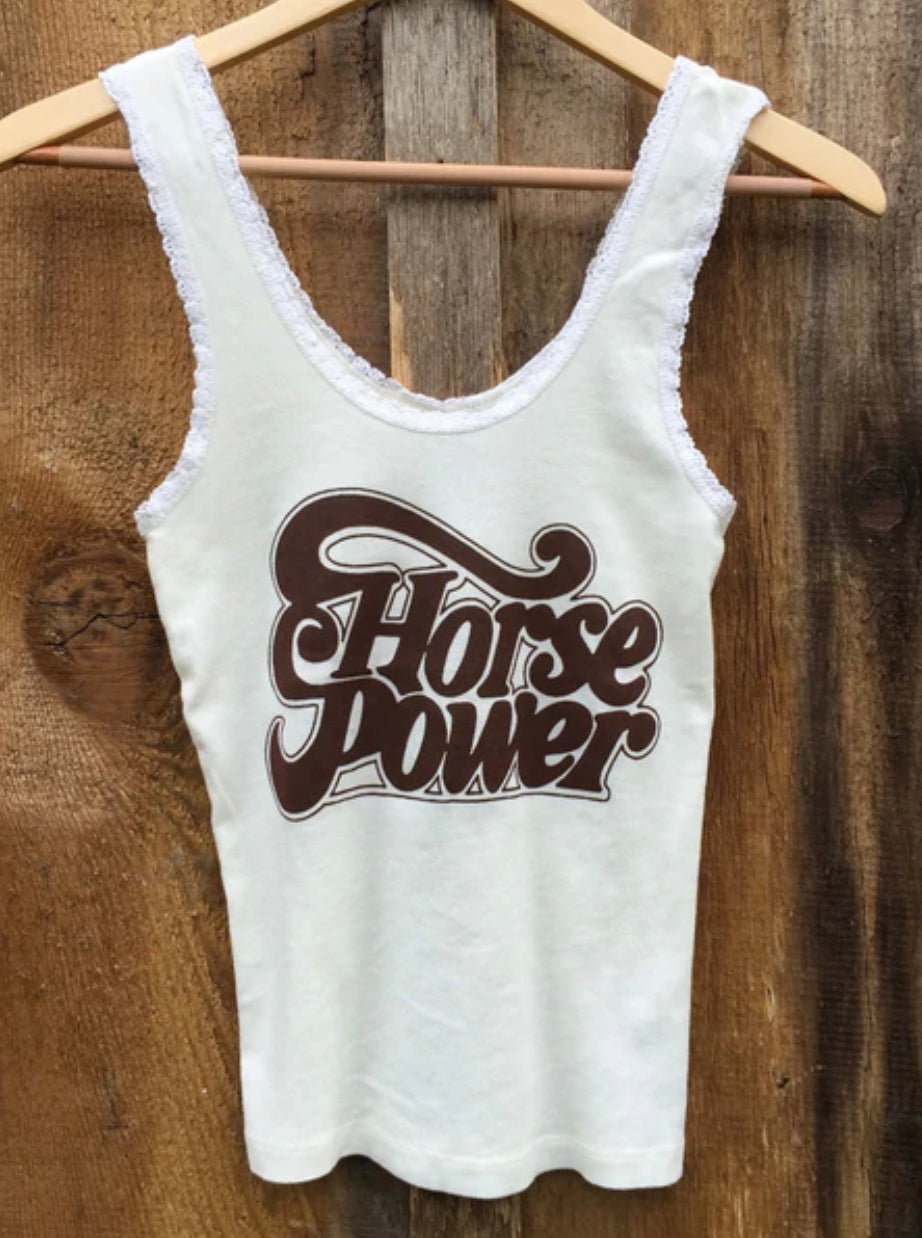 Horse Power Lace Tank