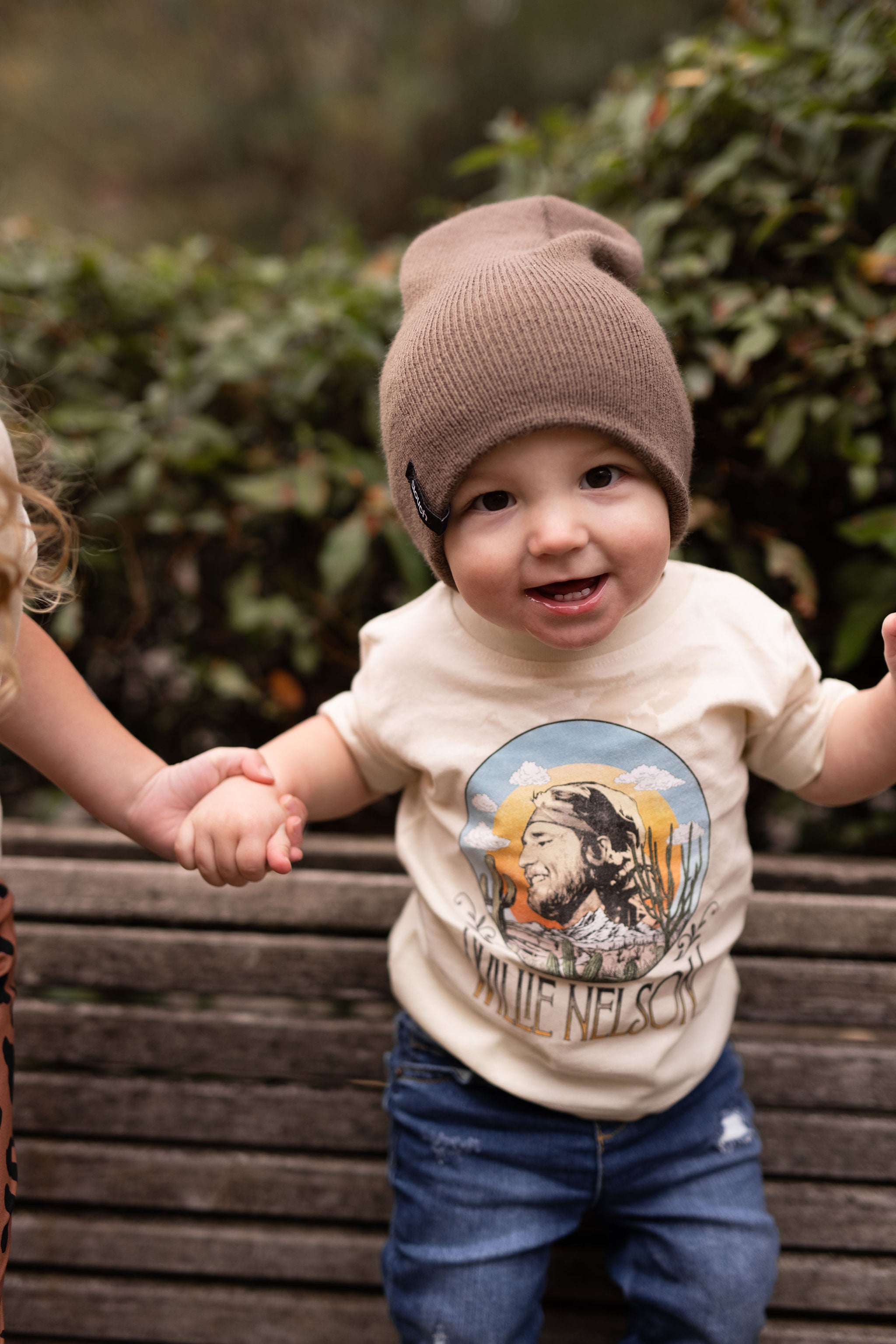 Willie Nelson In The Sky Kids Tee