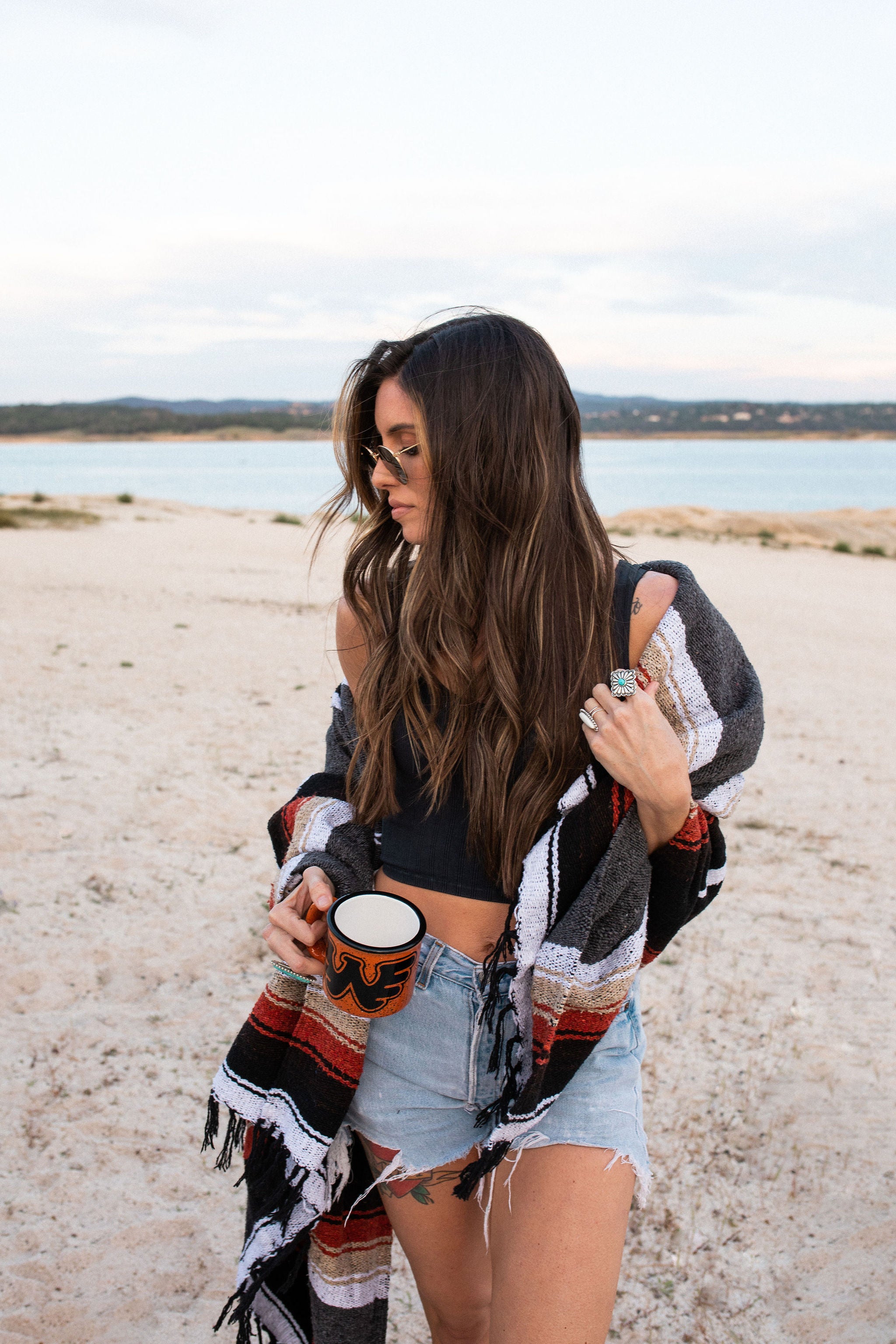 Sunset Baja Collection Blanket