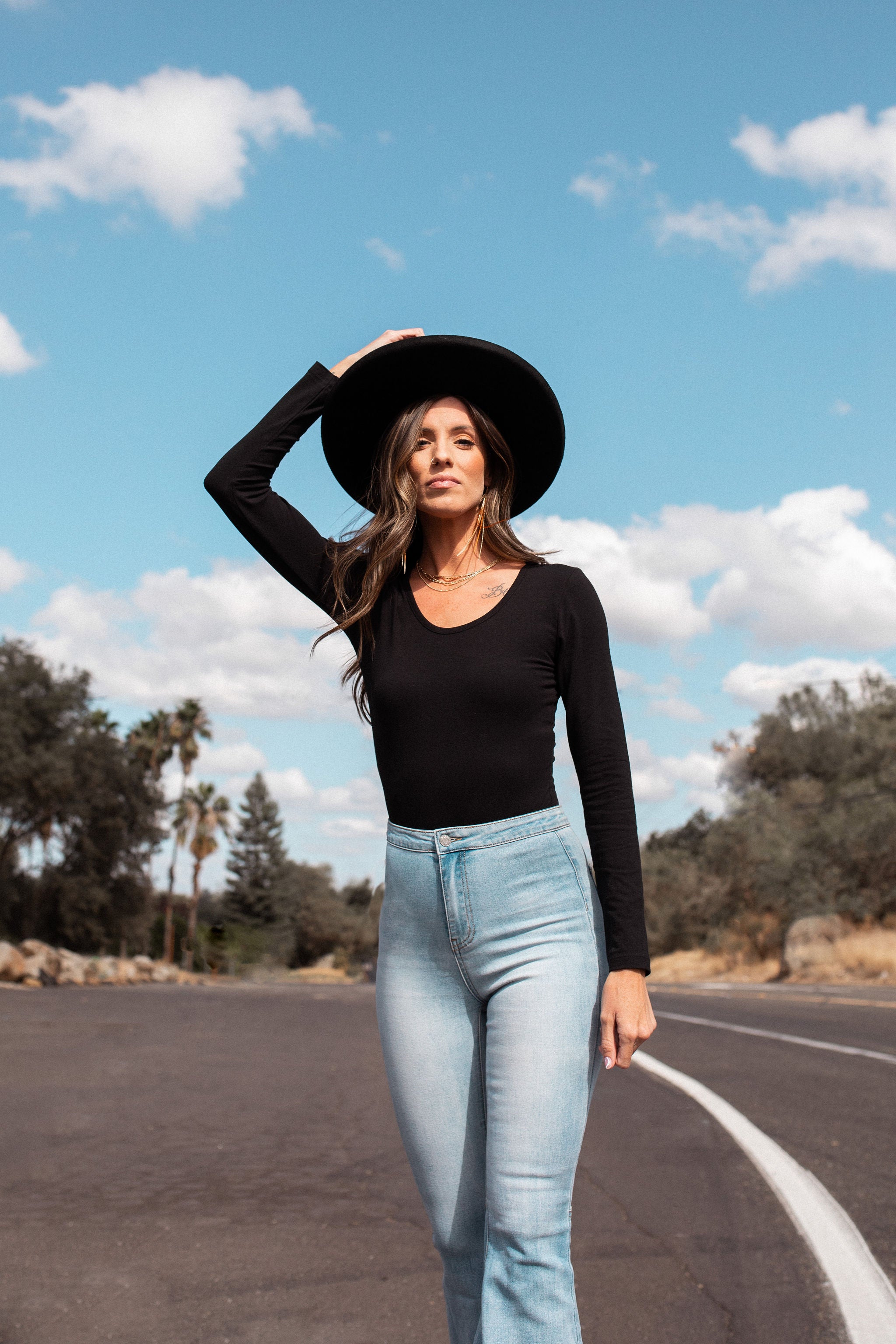 Everyday Scoop-Neck Bodysuit