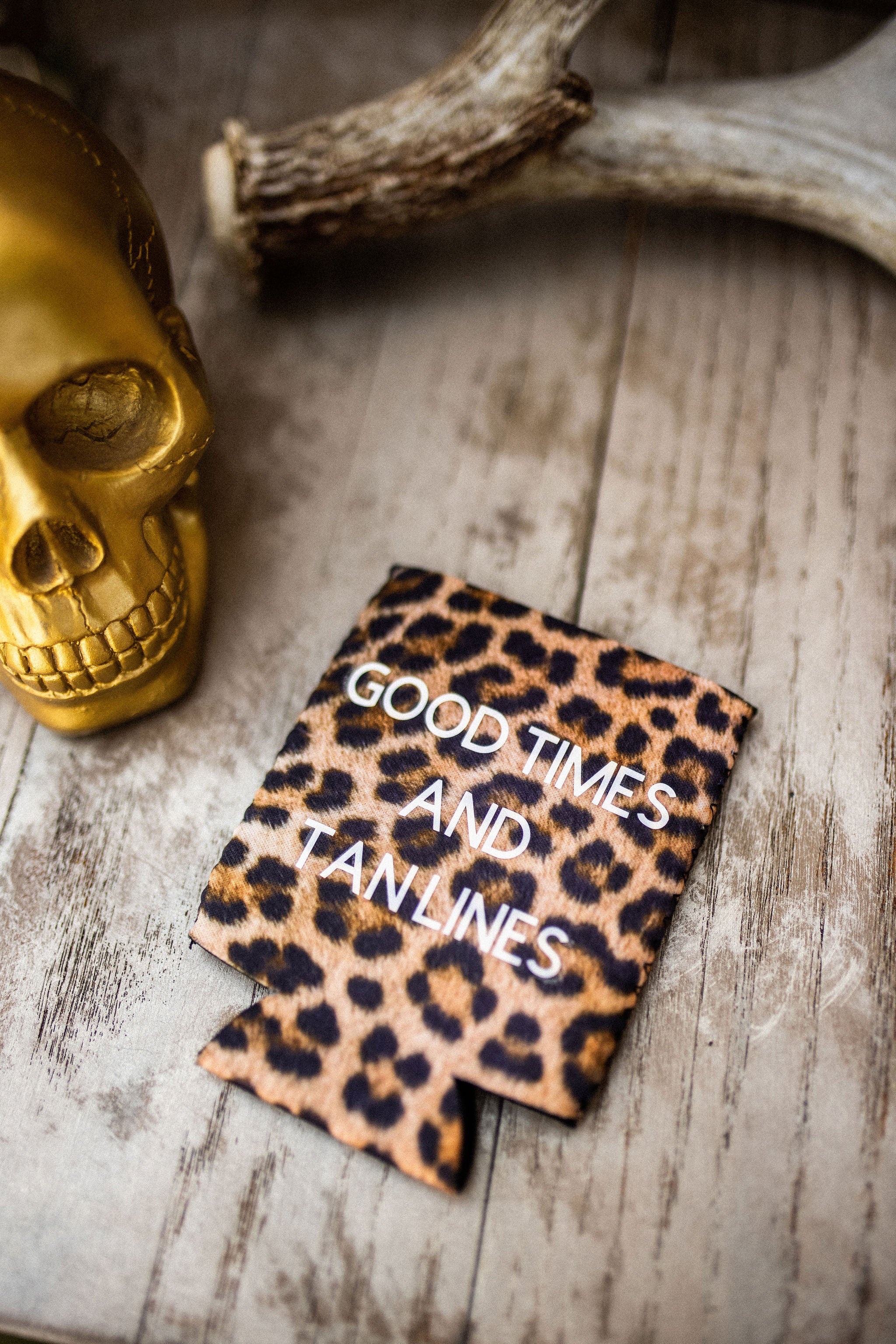 Good Times And Tan Lines- Can Holder