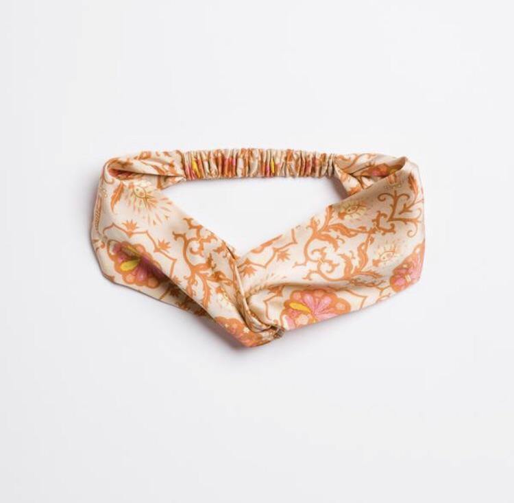 Queen of the Highway Silk Headwrap - Waylon + Willie Boutique