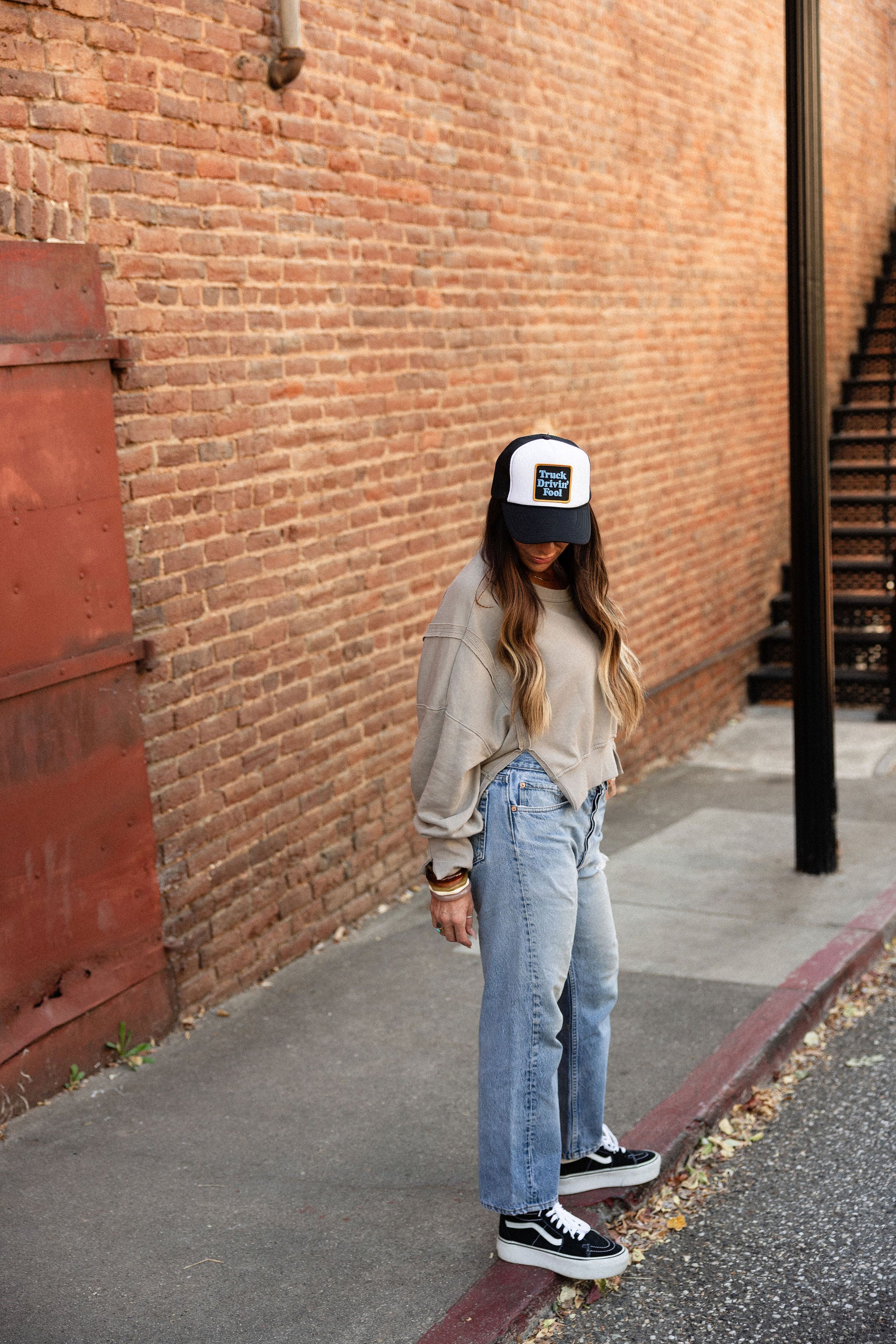 Buckskin Slit Pullover