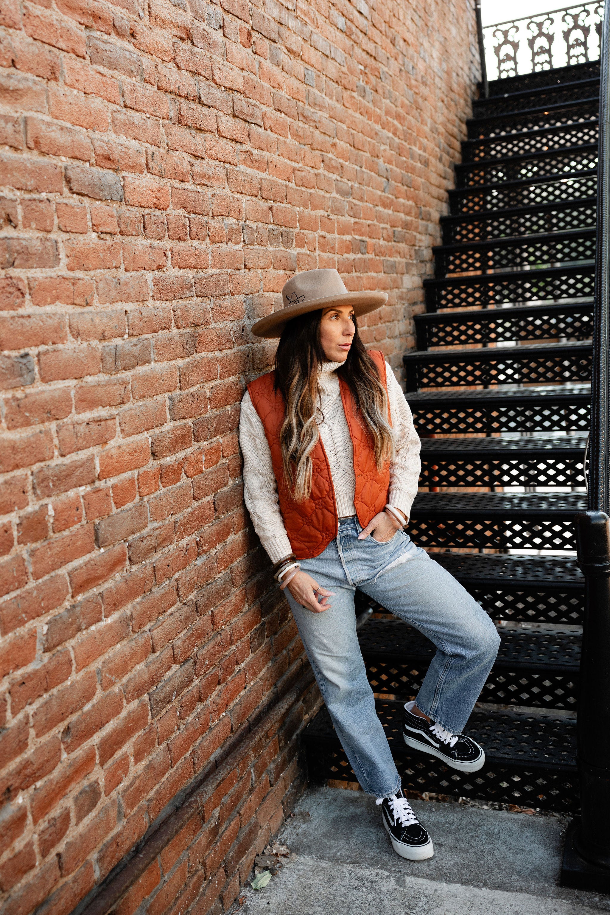 Saddle Quilted Vest