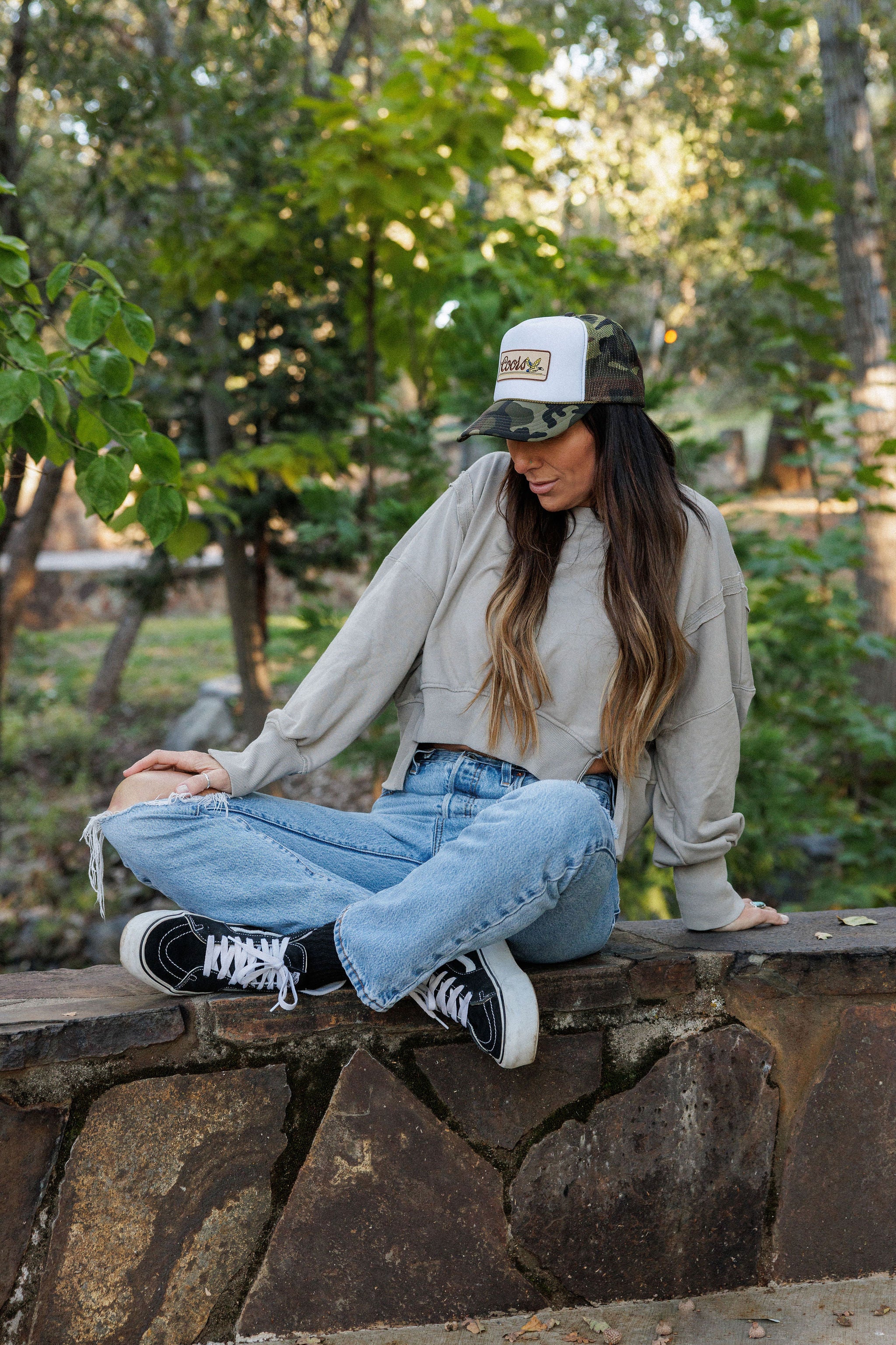 Buckskin Slit Pullover