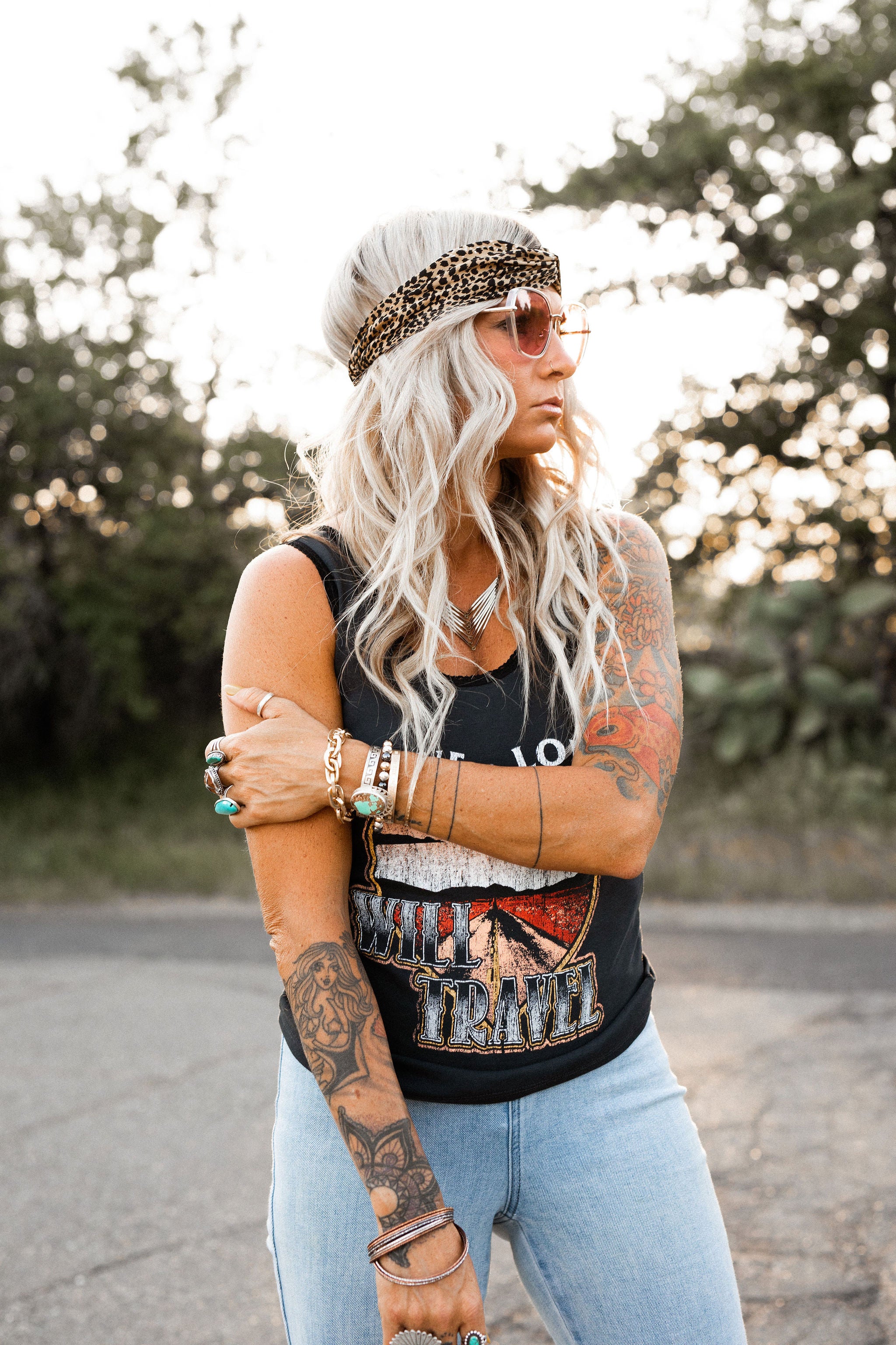 Have Love Will Travel Lace Tank