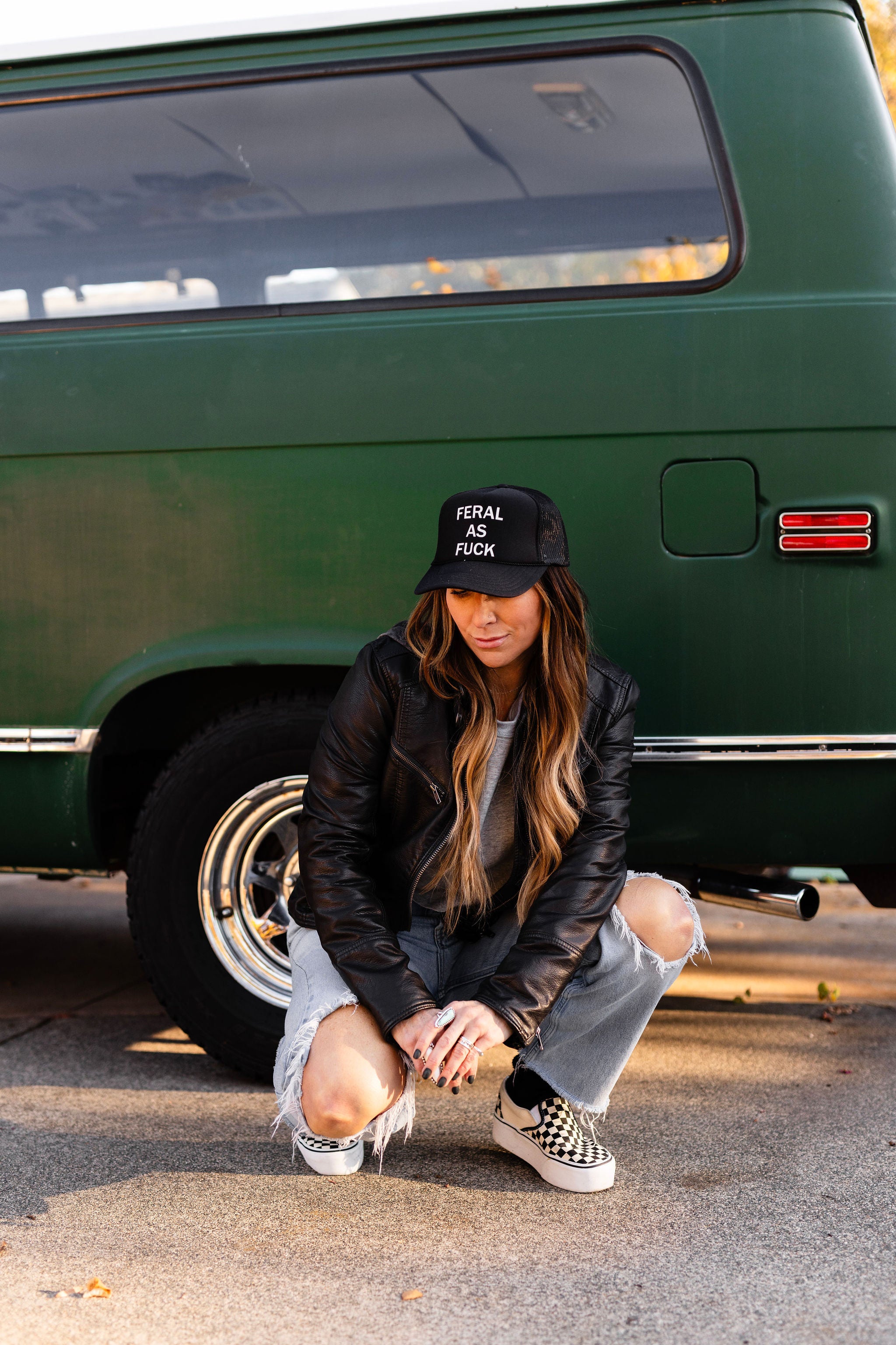 Feral AF Trucker Hats