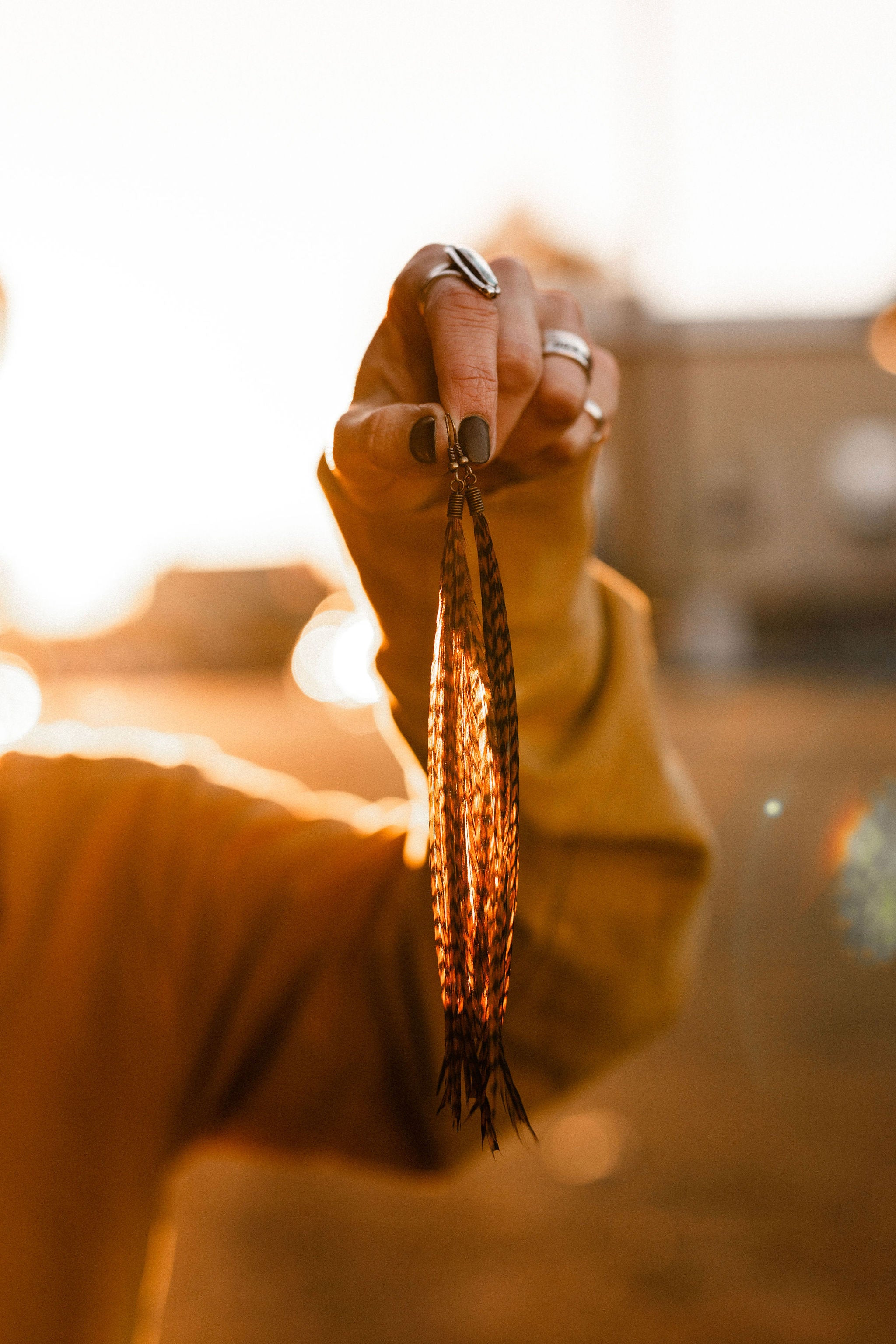 Freebird Feather Earrings