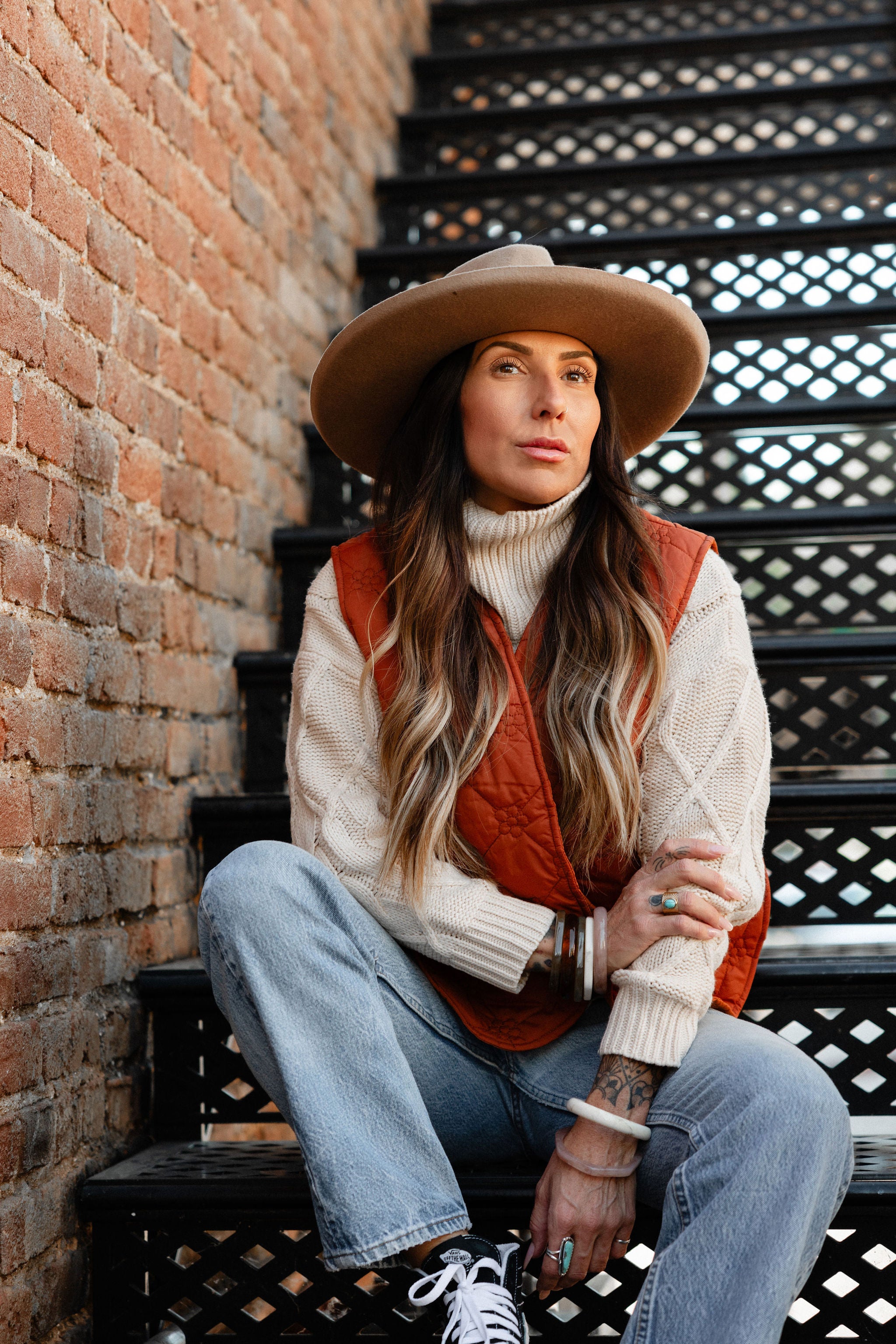 Saddle Quilted Vest