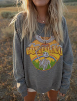 Keep On Truckin Grateful Dead Oversized Sweatshirt