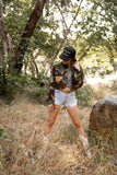 Rebel Man- Waylon Jennings Military Jacket