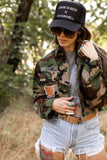 Rebel Man- Waylon Jennings Military Jacket