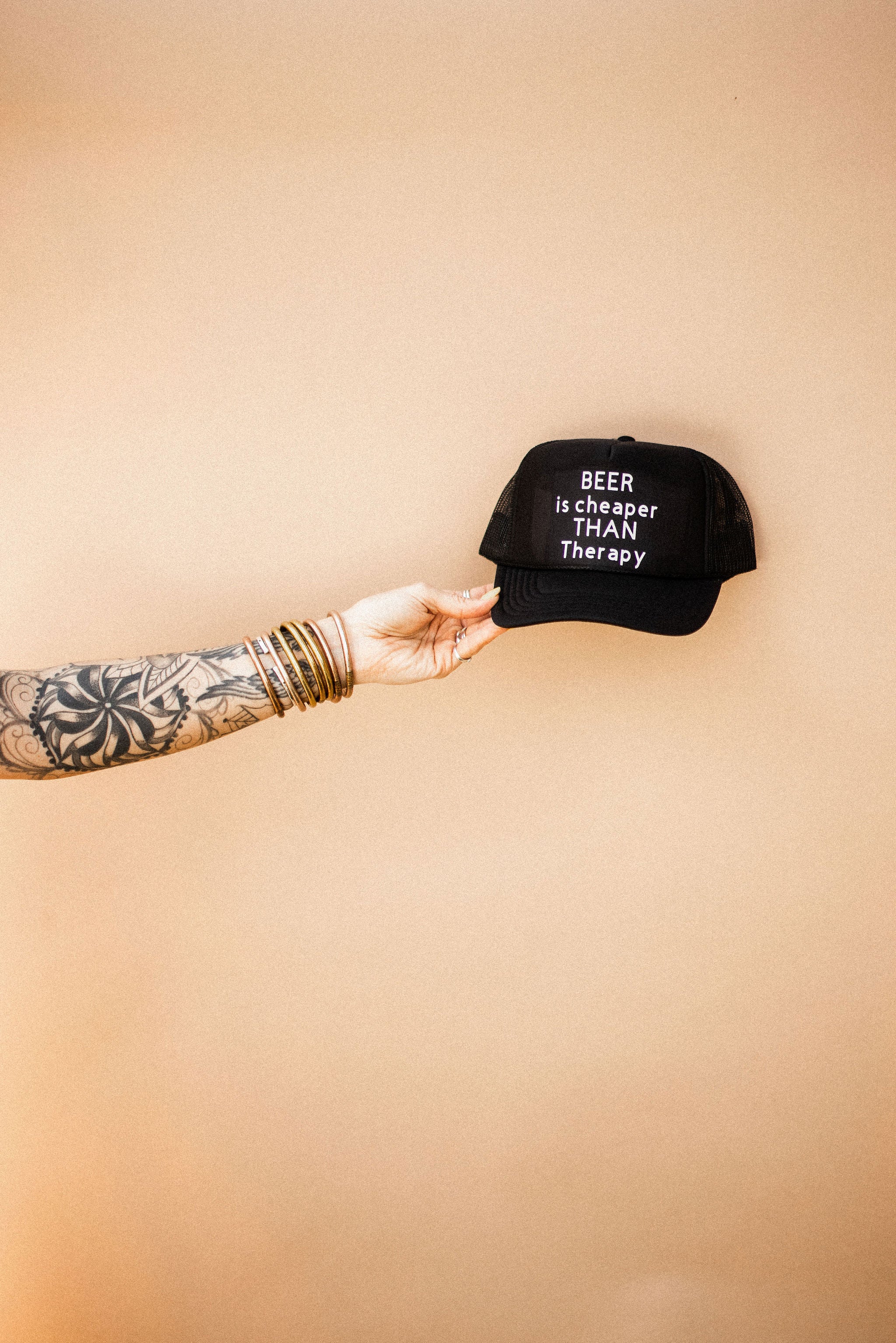 Beer is cheap THAN therapy