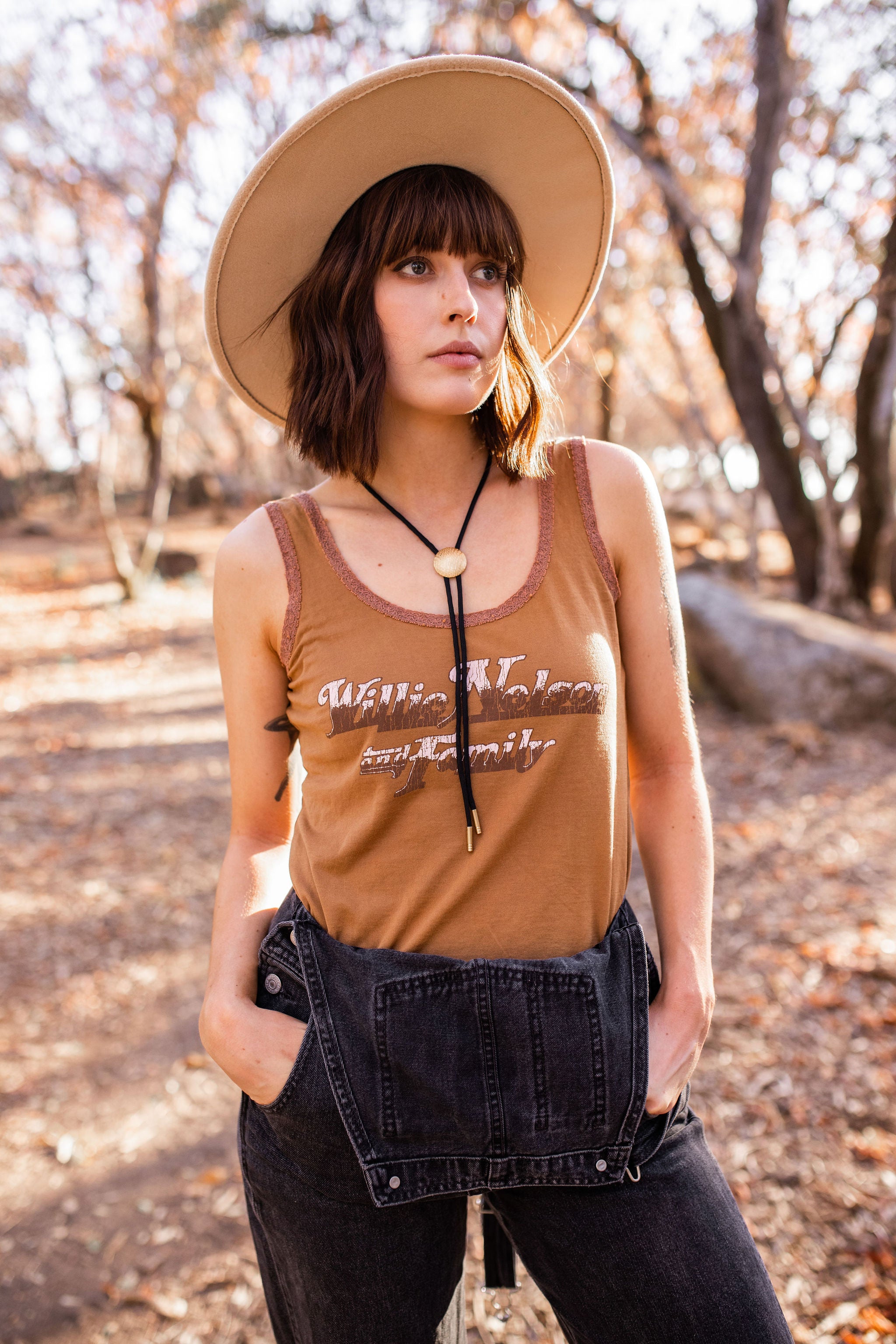 Willie Nelson and Family Lace Tank