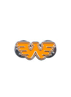 Flying W Waylon Jennings Pin- Texas Orange