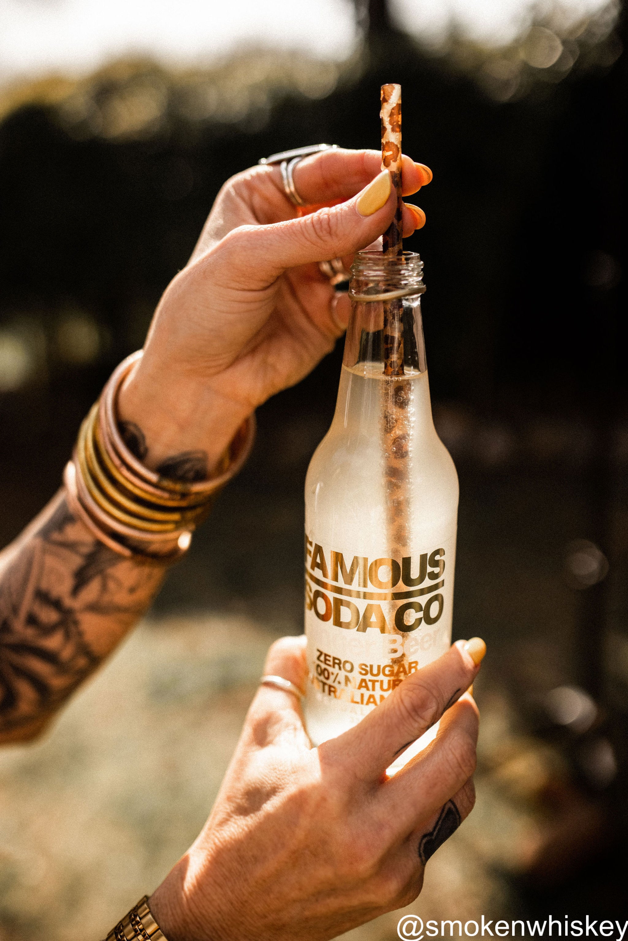 Leopard Reusable Straws