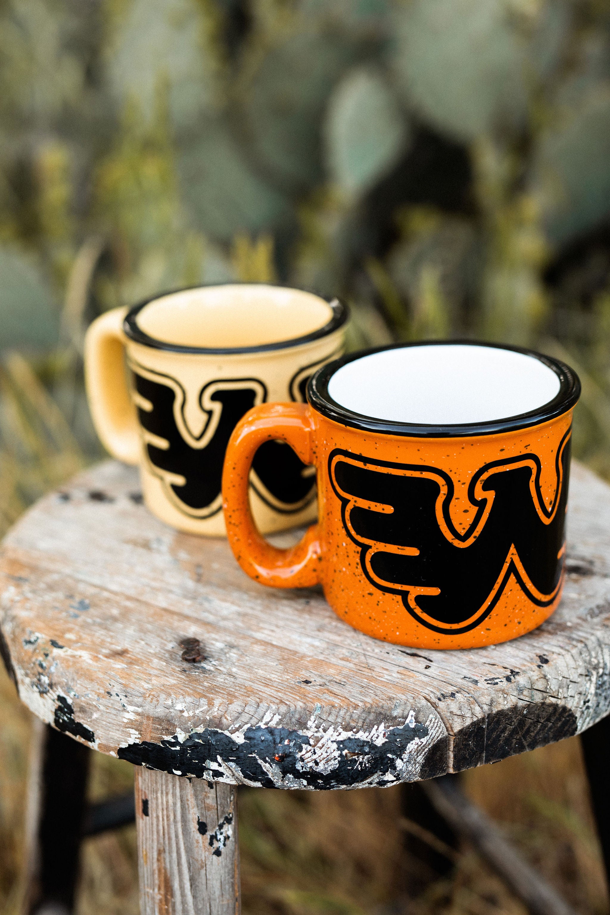 Waylon Campfire Stonewear Mugs