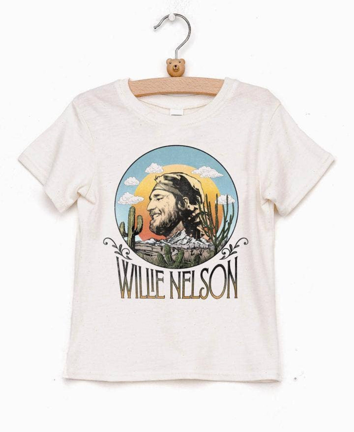 Willie Nelson In The Sky Kids Tee