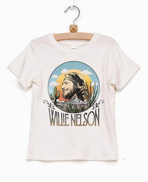 Willie Nelson In The Sky Kids Tee