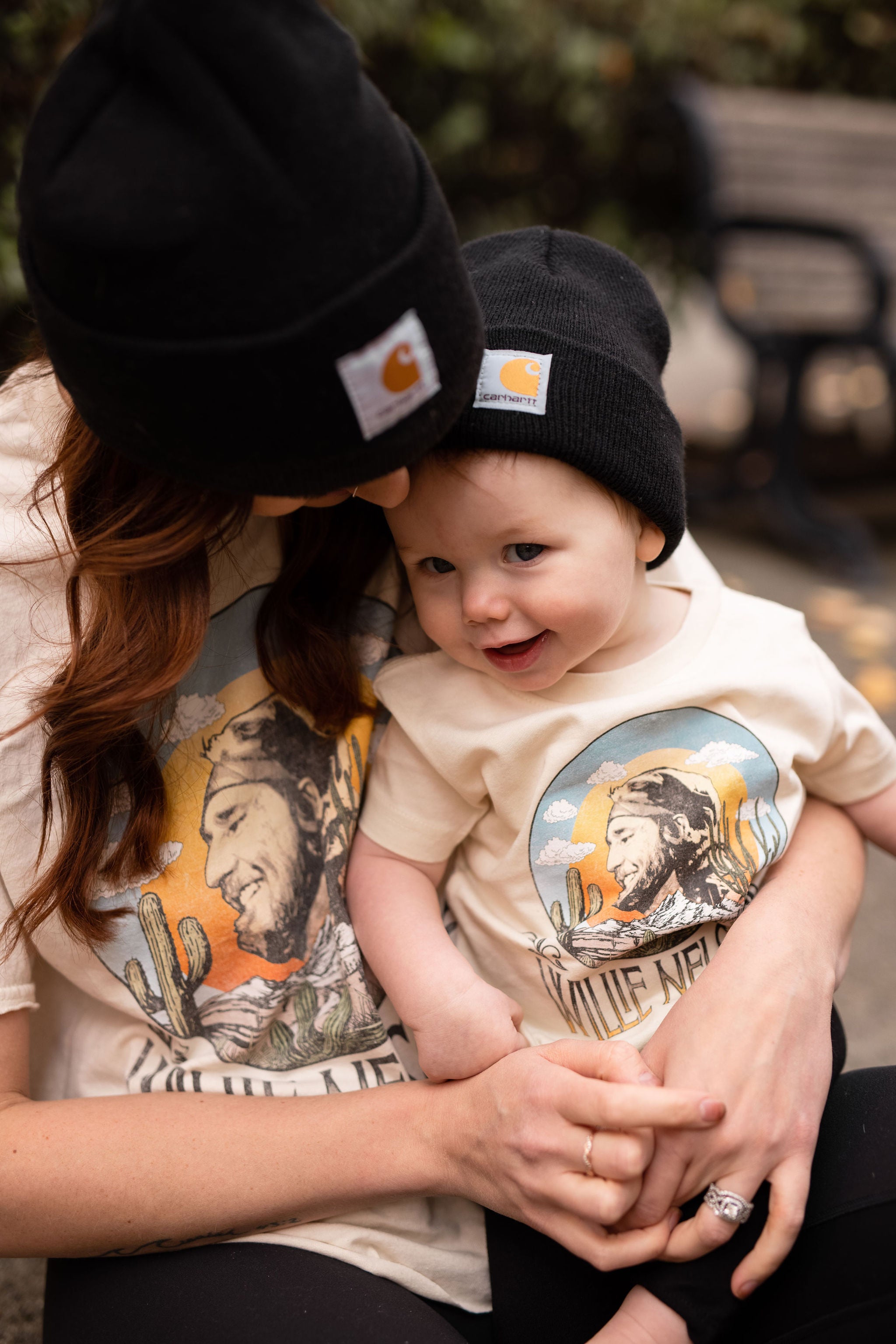 Willie Nelson In The Sky Kids Tee