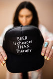 Beer is cheap THAN therapy